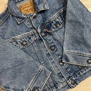Vintage 90’s Little Levi's Classic Blue Denim Jean Jacket